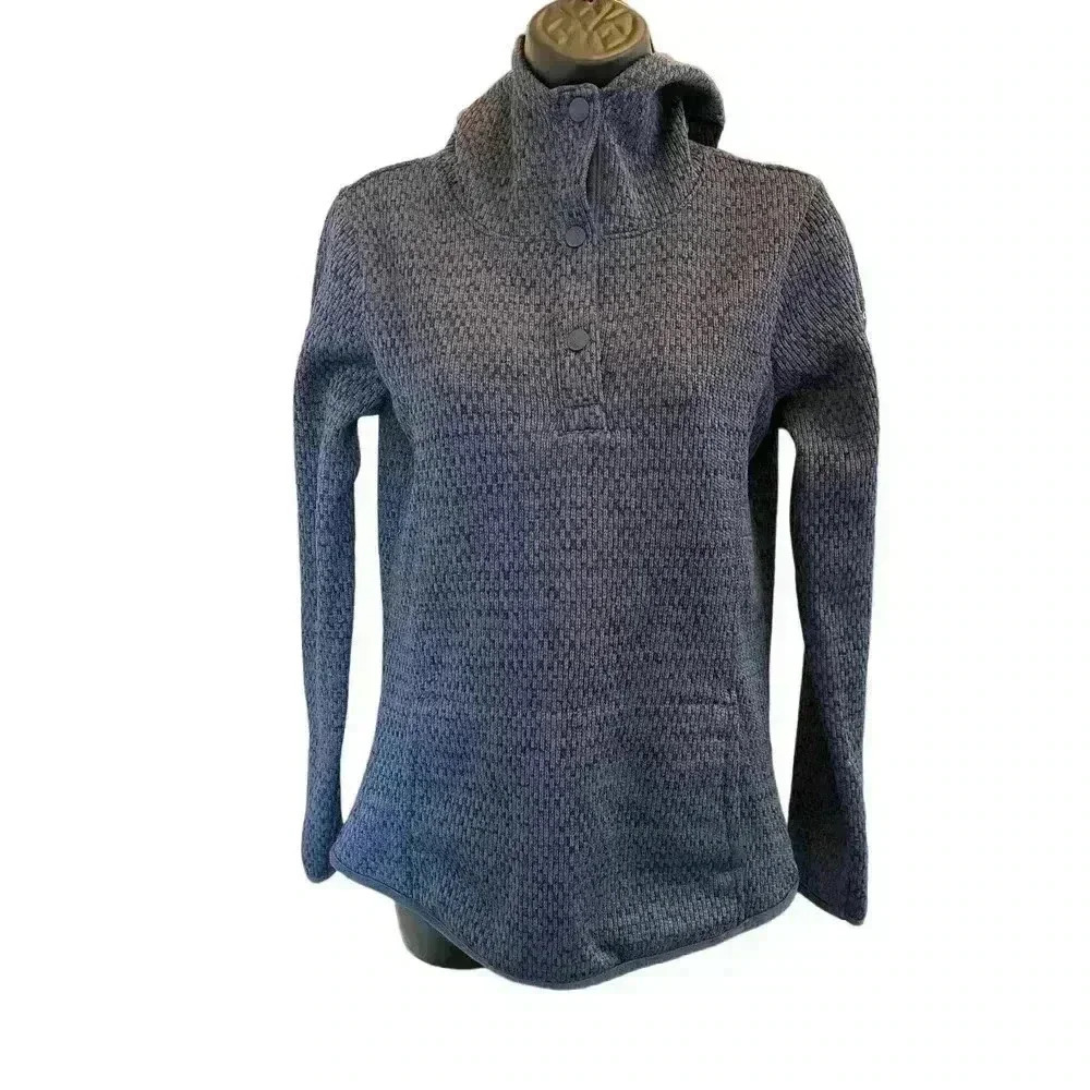 COLUMBIA Darling Days Dark Blue Pullover Sweater - size Small